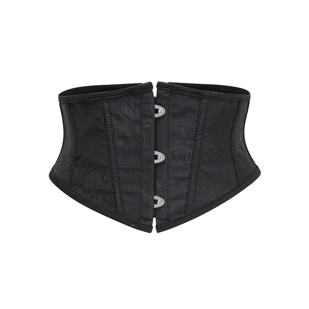 3-Clasp Fishbone Lolita Court-Style Corset - T&amp;A enterprises