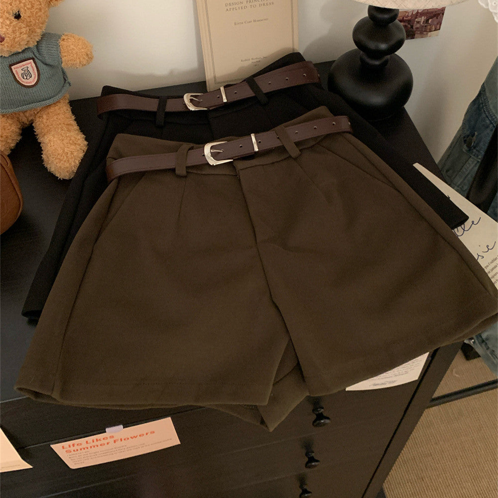 Fashionable Woolen Suit Shorts For Women - T&amp;A enterprises