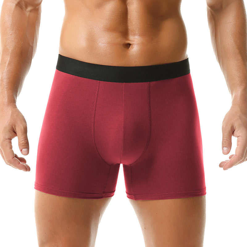 Mens Breathable Cotton Boxer Briefs Plus Size All-Season Intimates - T&amp;A enterprises