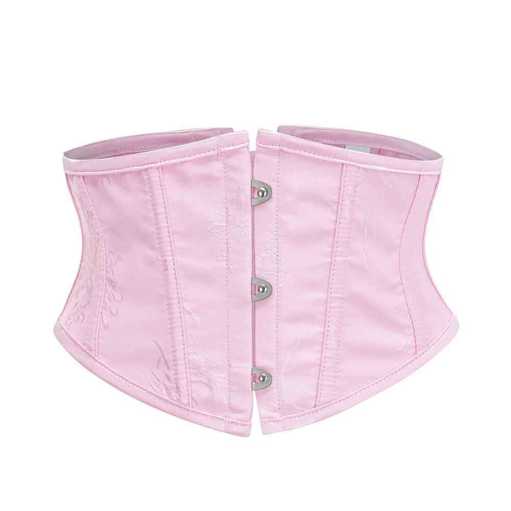 3-Clasp Fishbone Lolita Court-Style Corset - T&amp;A enterprises