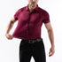Four-side High Elastic Shirt Men&
