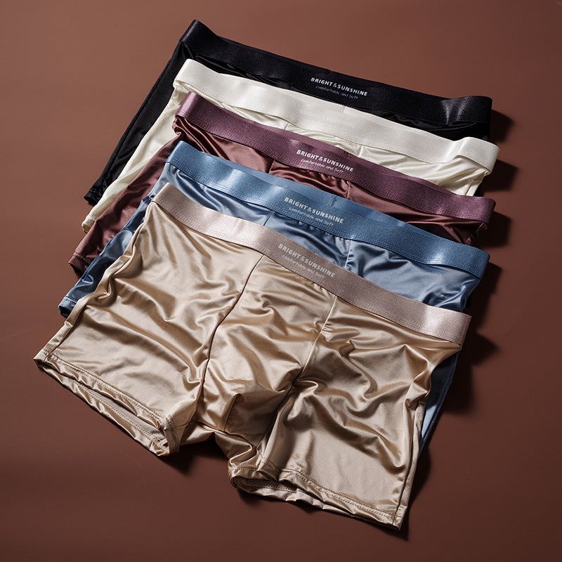Mens Underwear 10A Antibacterial Crotch Boxer Briefs Breathable Smooth Seamless - T&amp;A enterprises
