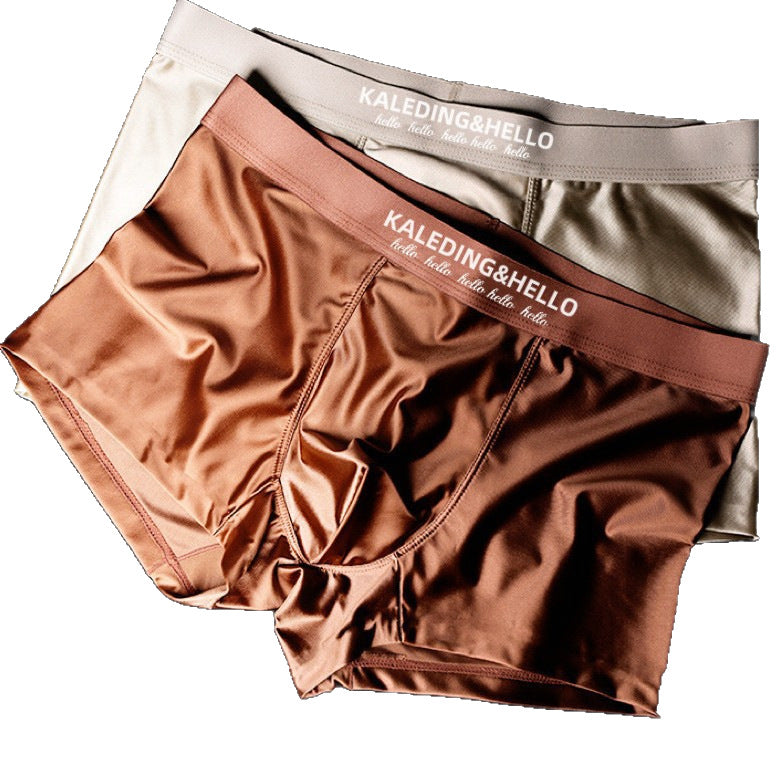 Satin Ice Silk Mens Underwear, Cool And Comfortable Boxer Briefs - T&amp;A enterprises